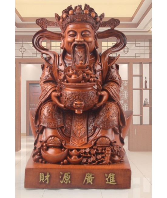 樹脂 財神擺件 